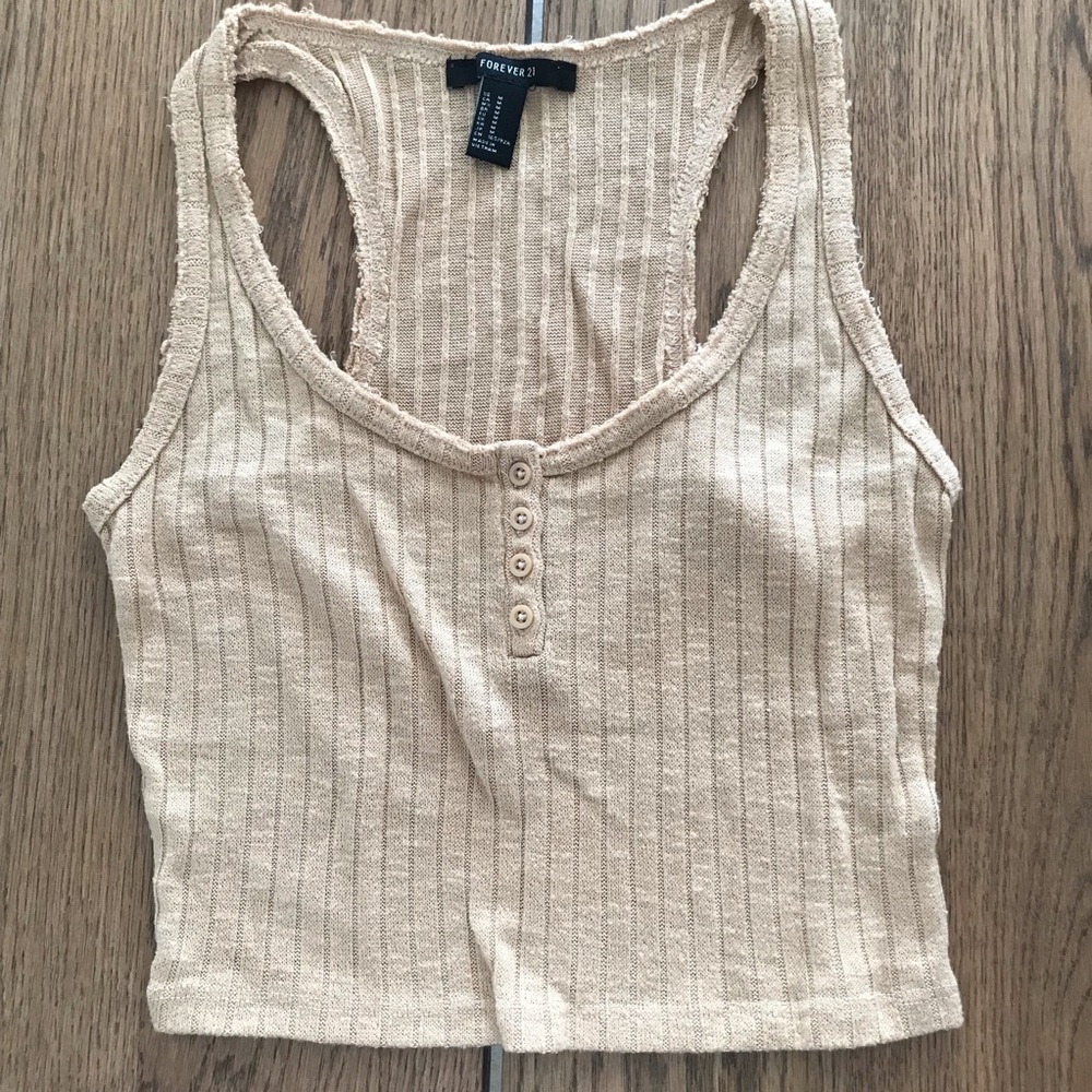 Crop tank top